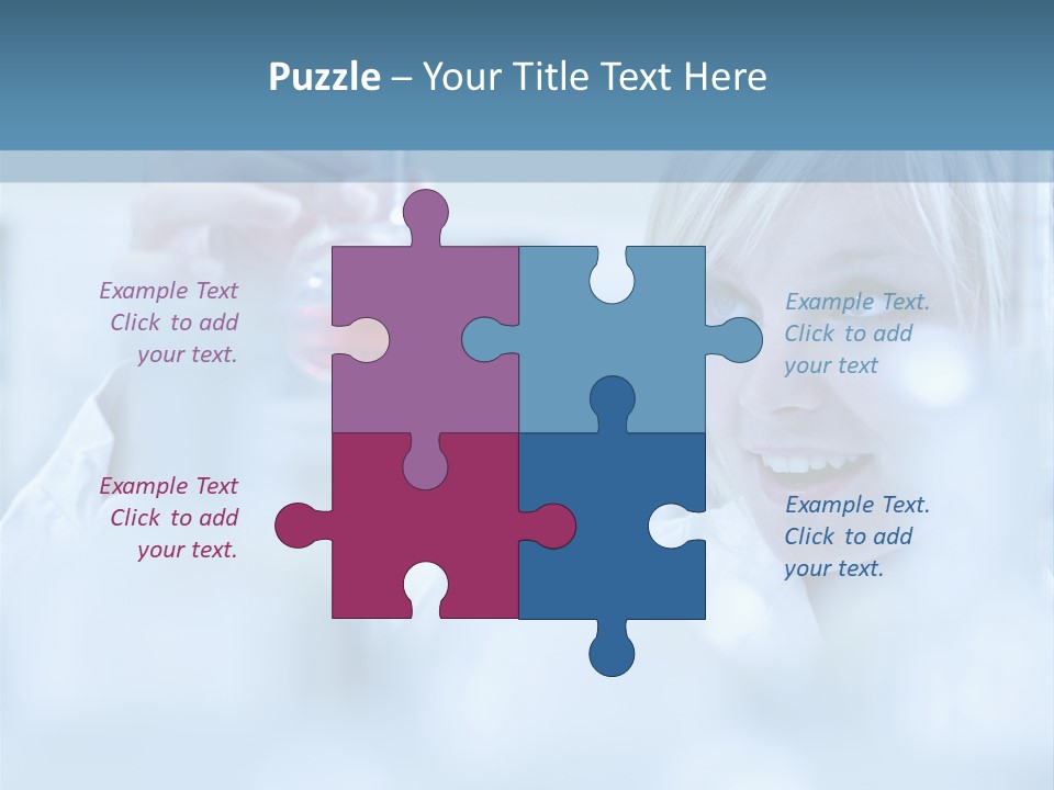 People Smile Chemistry PowerPoint Template