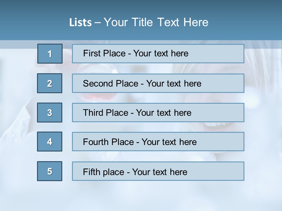 People Smile Chemistry PowerPoint Template