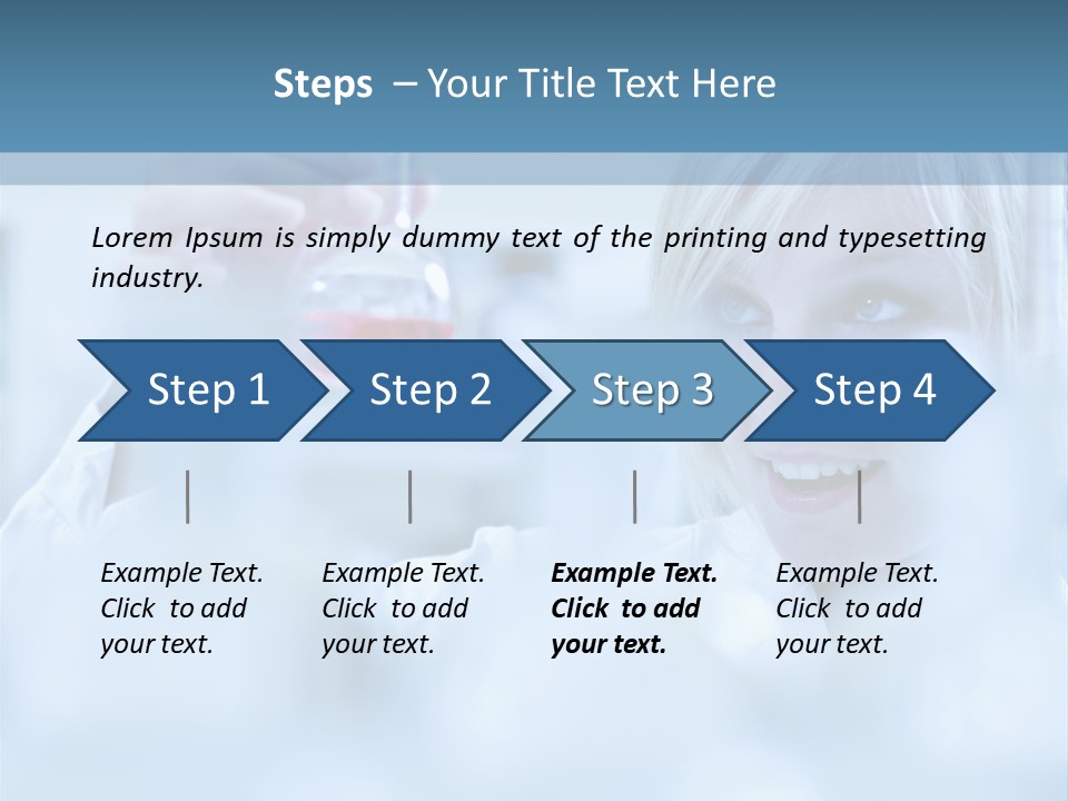 People Smile Chemistry PowerPoint Template