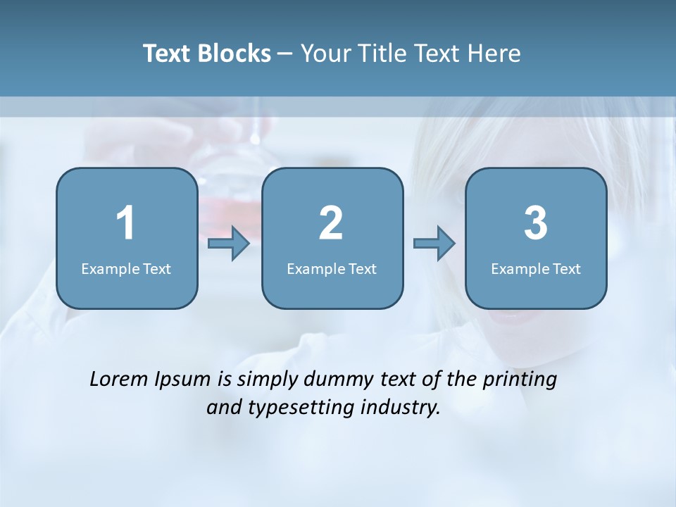 People Smile Chemistry PowerPoint Template
