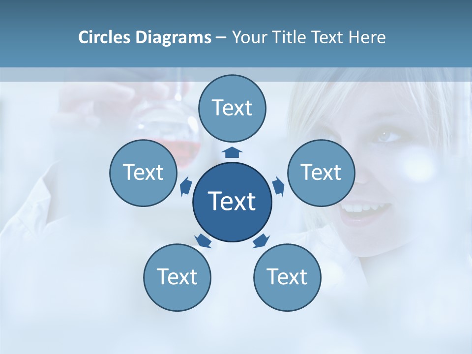 People Smile Chemistry PowerPoint Template