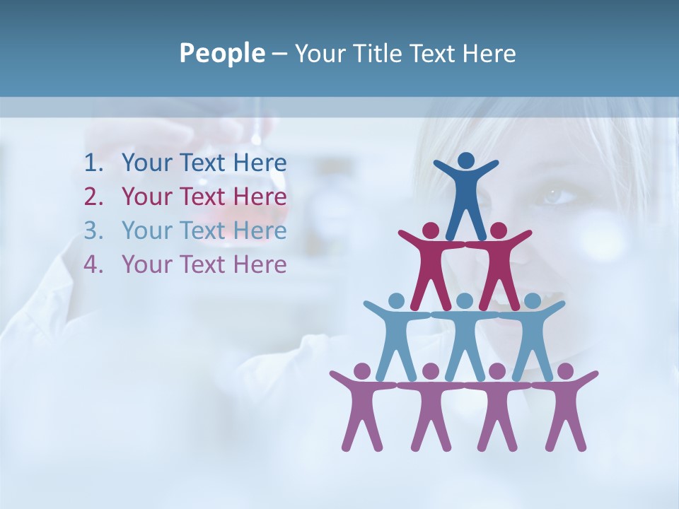 People Smile Chemistry PowerPoint Template