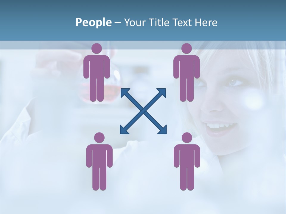 People Smile Chemistry PowerPoint Template