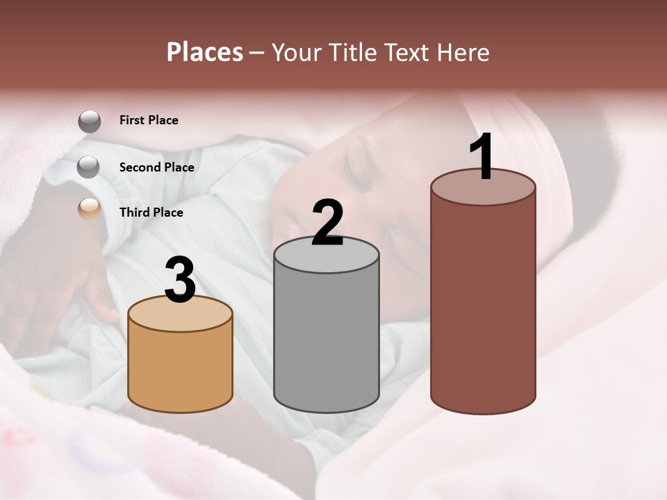 Cute Beautiful Baby PowerPoint Template