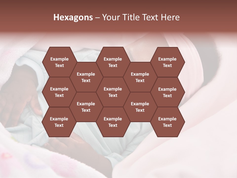 Cute Beautiful Baby PowerPoint Template