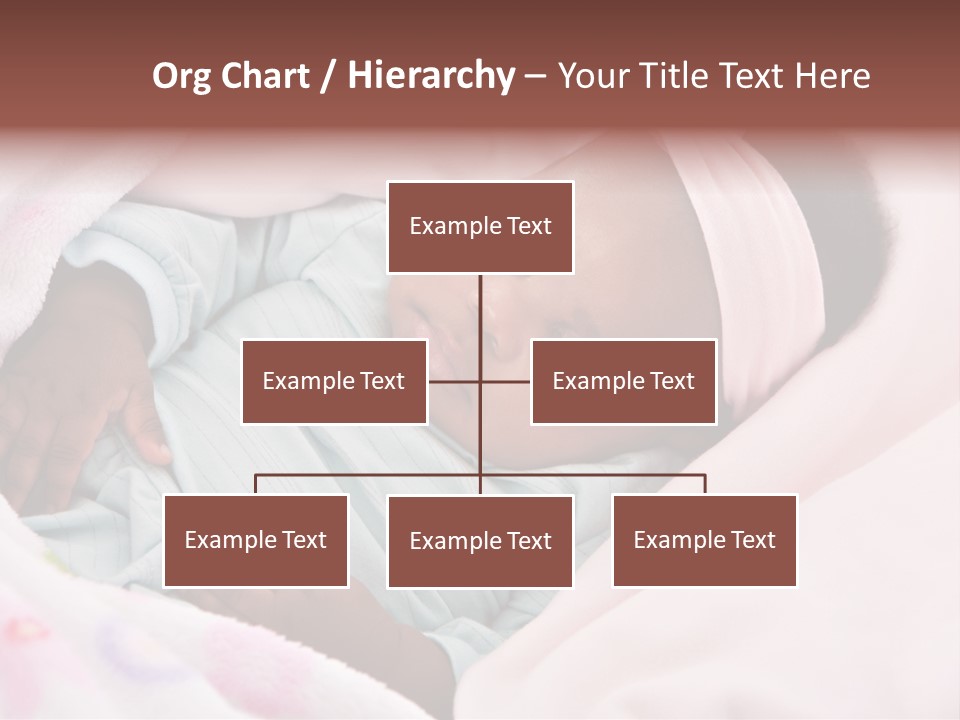 Cute Beautiful Baby PowerPoint Template