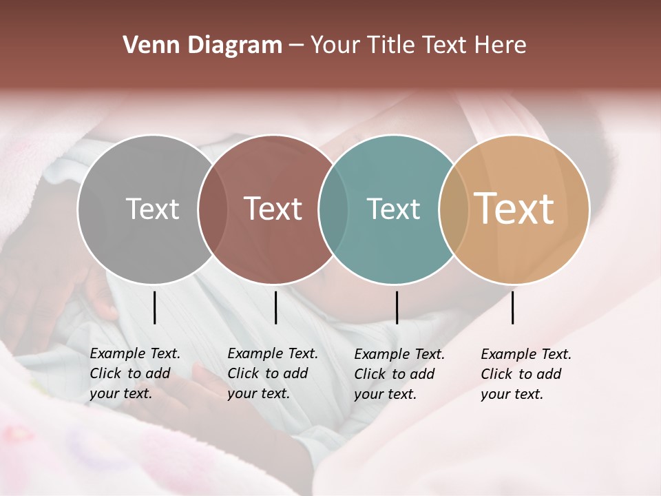Cute Beautiful Baby PowerPoint Template