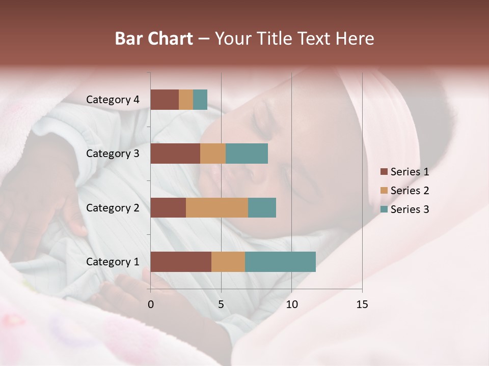 Cute Beautiful Baby PowerPoint Template