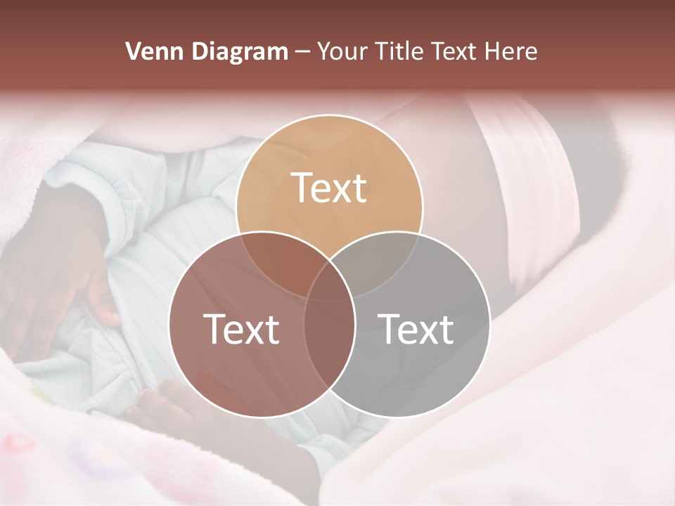 Cute Beautiful Baby PowerPoint Template