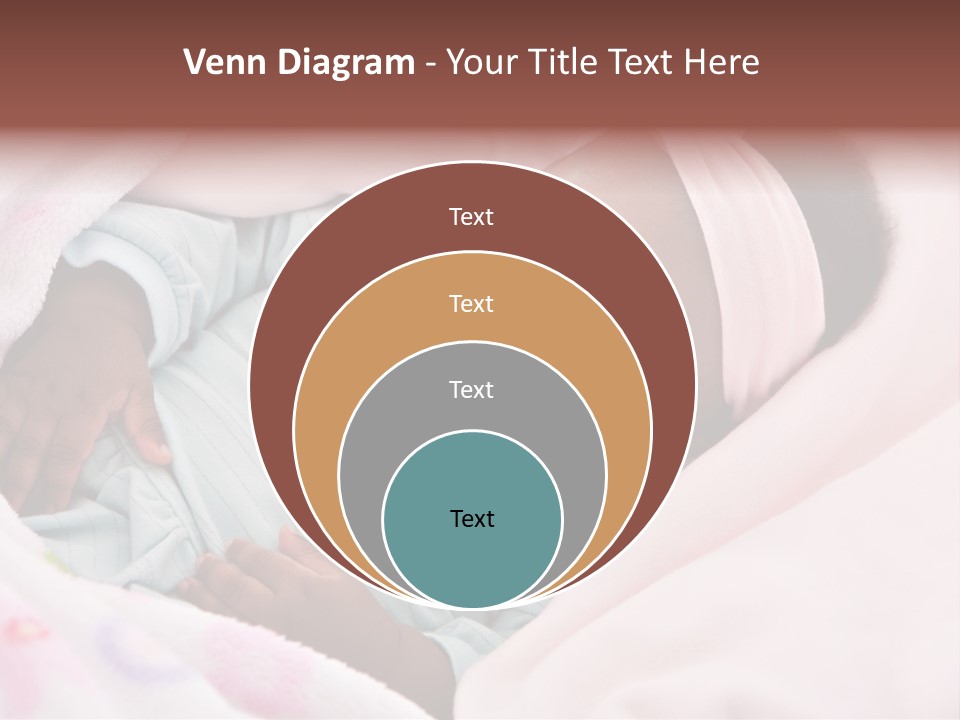 Cute Beautiful Baby PowerPoint Template