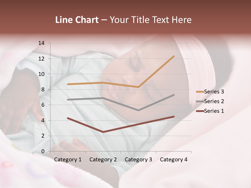 Cute Beautiful Baby PowerPoint Template