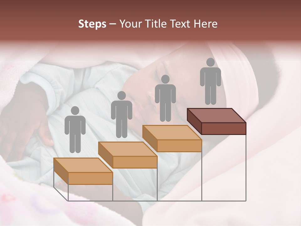 Cute Beautiful Baby PowerPoint Template