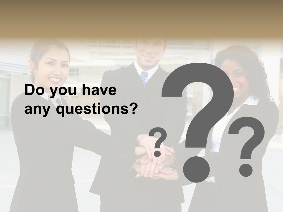 Teamwork Background Lady PowerPoint Template