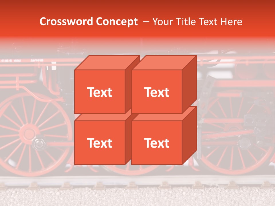 Model Shape Commuting PowerPoint Template