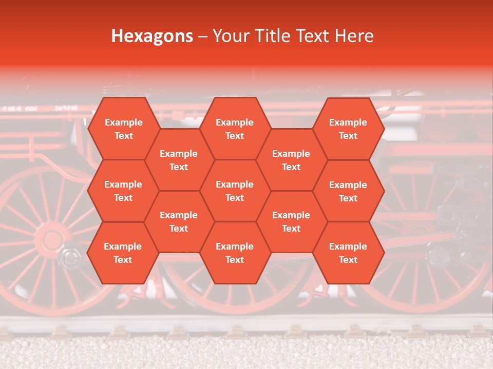 Model Shape Commuting PowerPoint Template