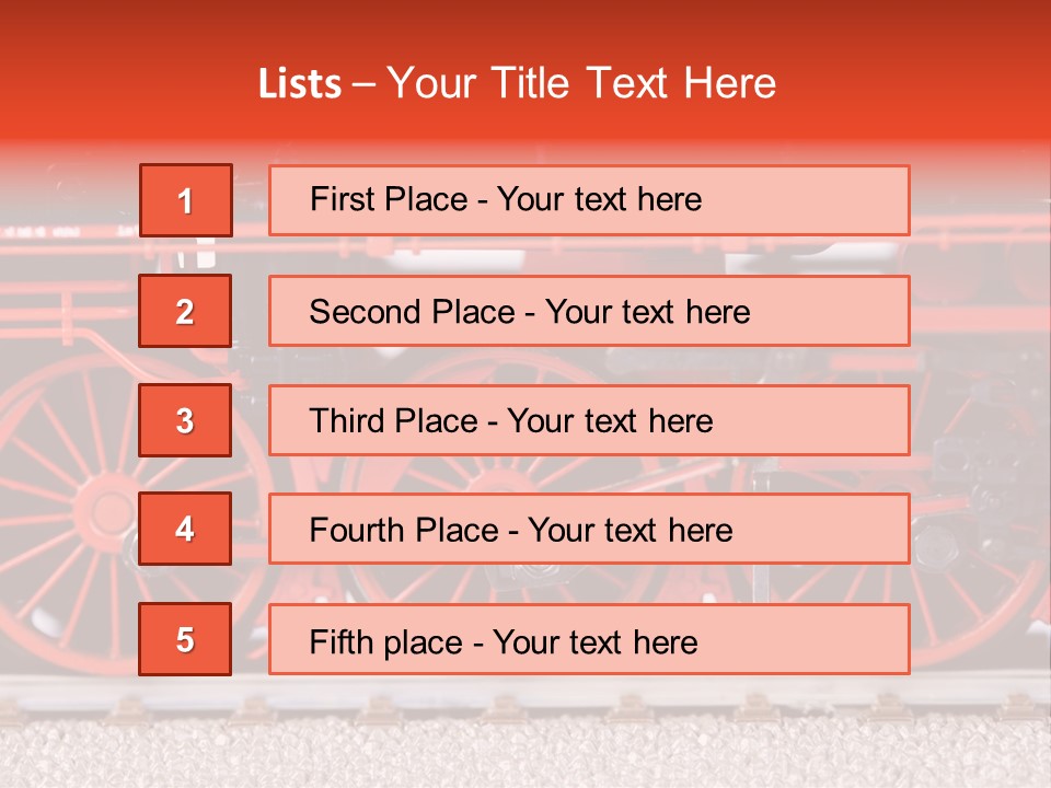 Model Shape Commuting PowerPoint Template