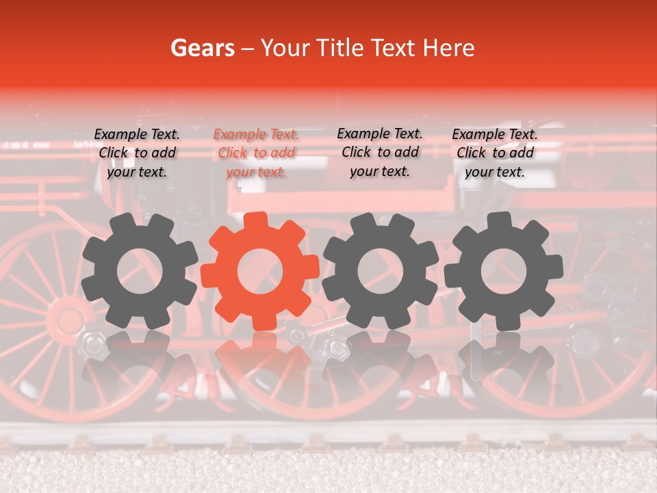 Model Shape Commuting PowerPoint Template