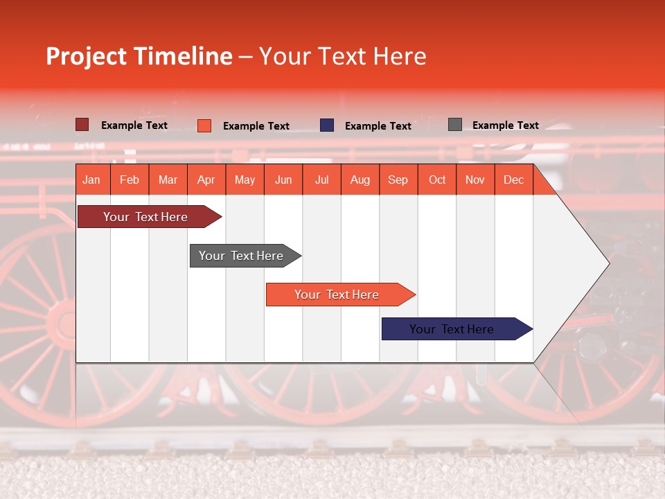 Model Shape Commuting PowerPoint Template