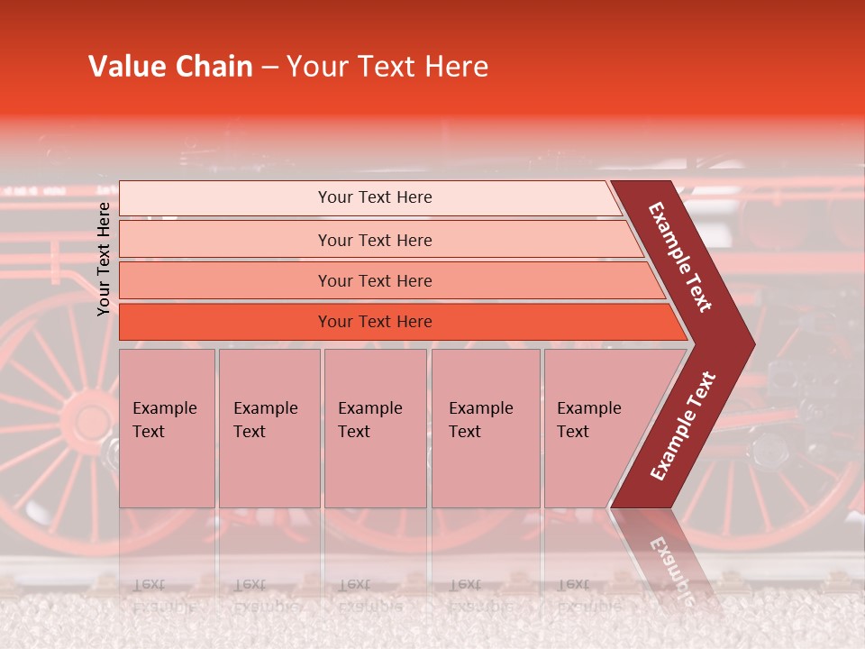 Model Shape Commuting PowerPoint Template