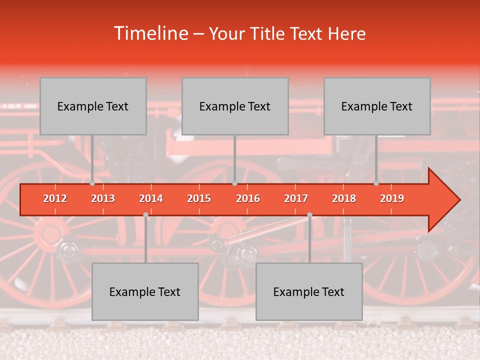 Model Shape Commuting PowerPoint Template