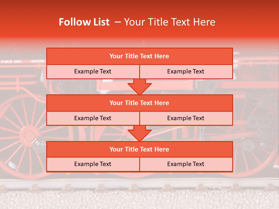 Model Shape Commuting PowerPoint Template