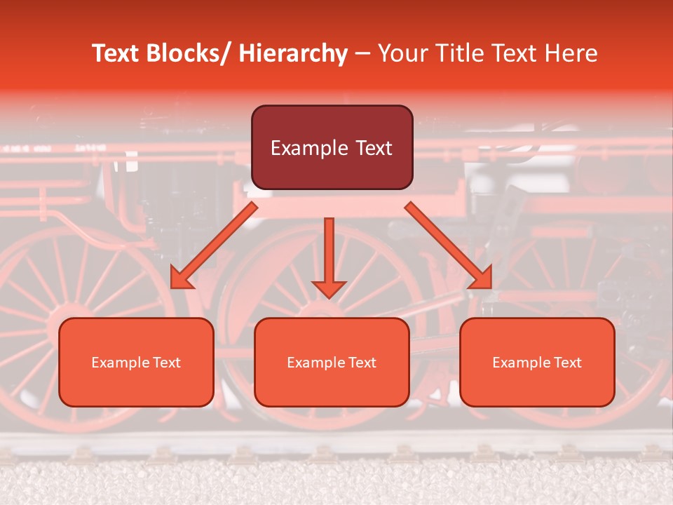 Model Shape Commuting PowerPoint Template