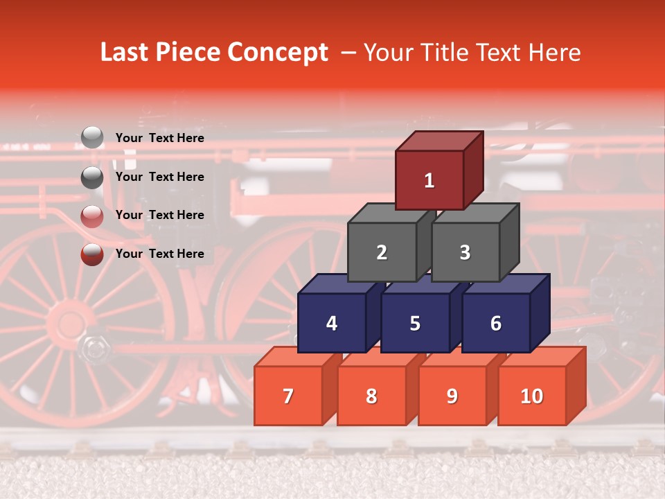 Model Shape Commuting PowerPoint Template
