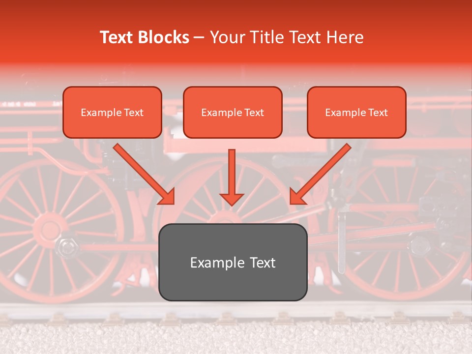 Model Shape Commuting PowerPoint Template
