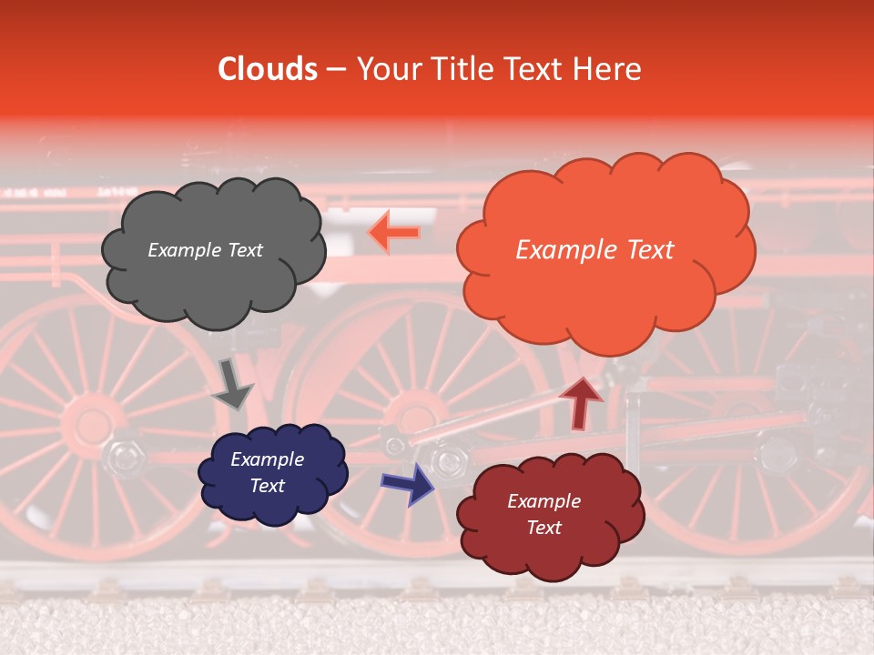 Model Shape Commuting PowerPoint Template