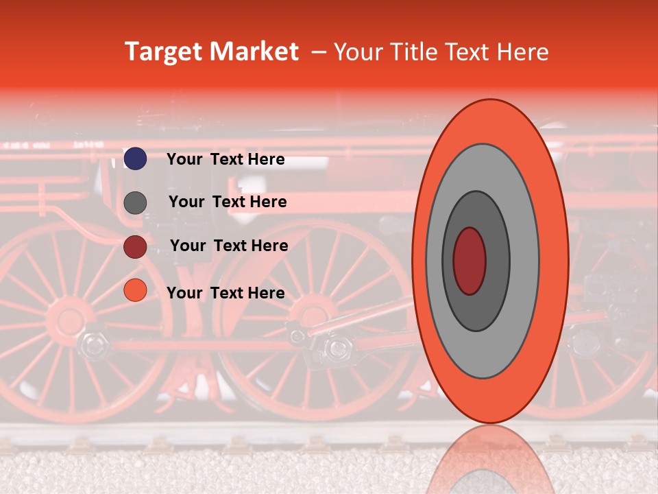 Model Shape Commuting PowerPoint Template