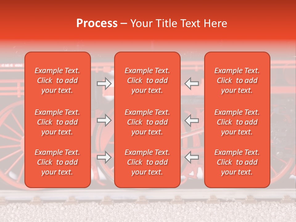 Model Shape Commuting PowerPoint Template