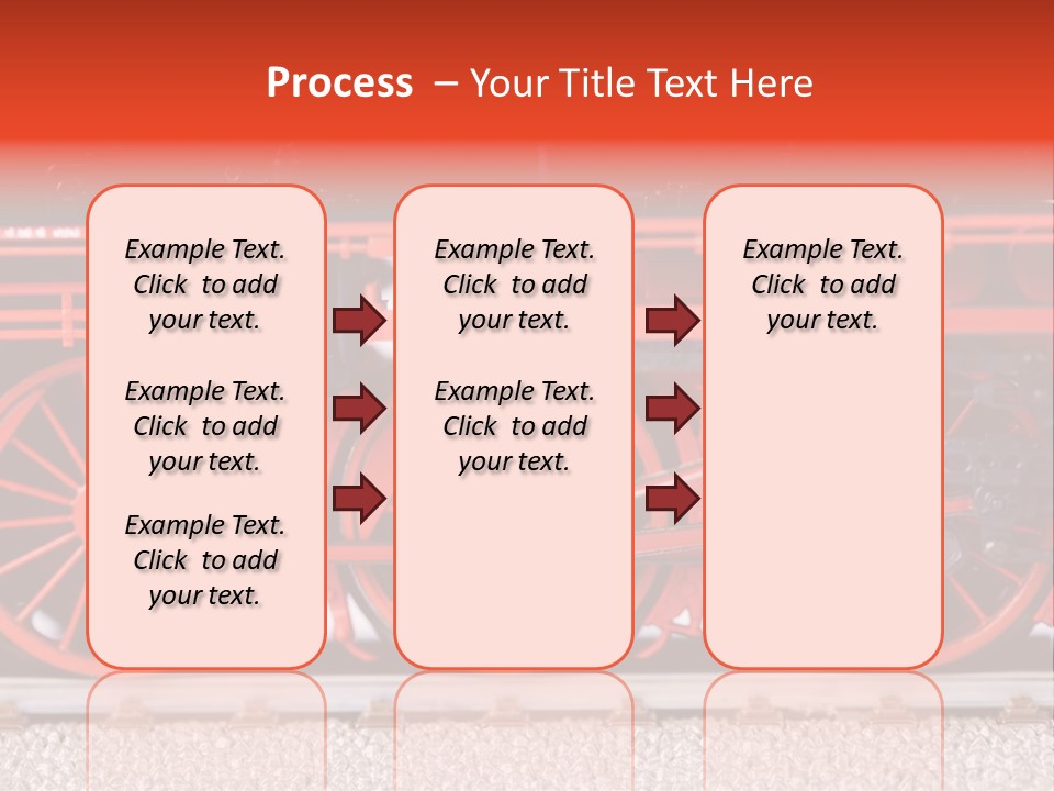 Model Shape Commuting PowerPoint Template