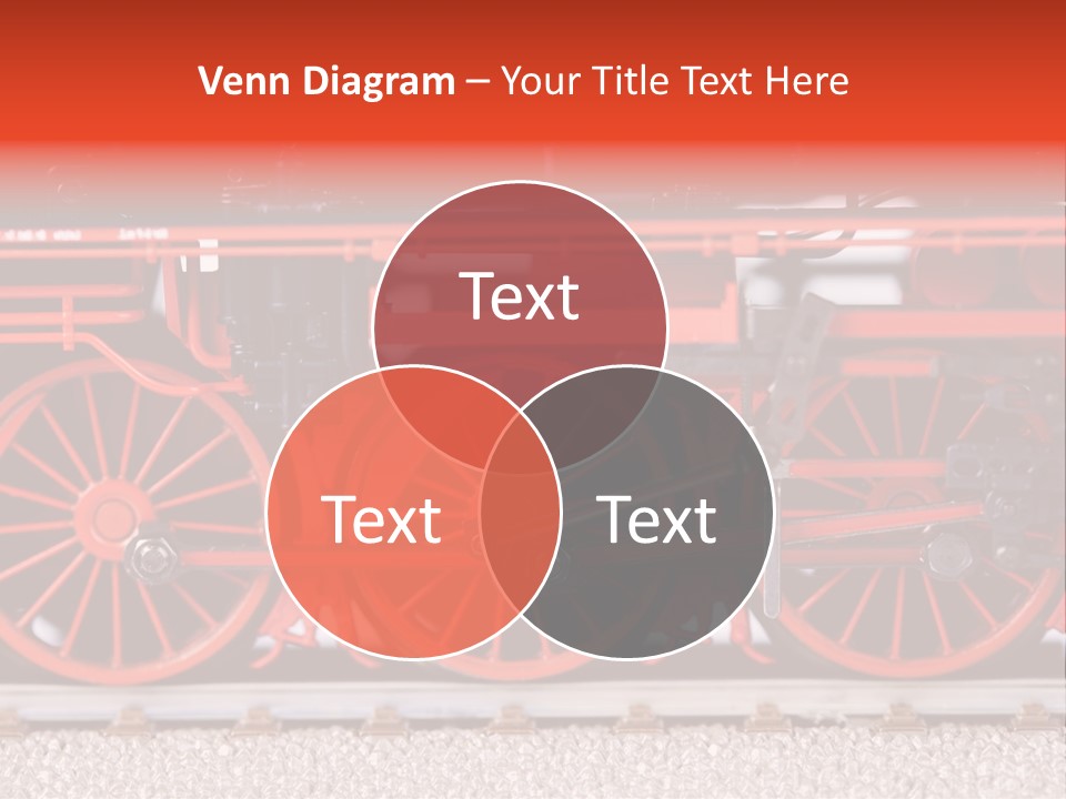 Model Shape Commuting PowerPoint Template