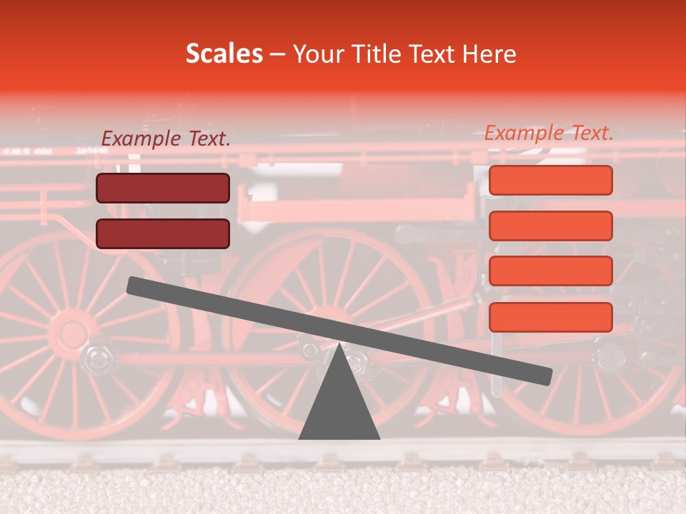Model Shape Commuting PowerPoint Template