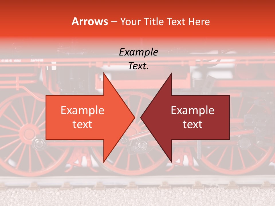 Model Shape Commuting PowerPoint Template