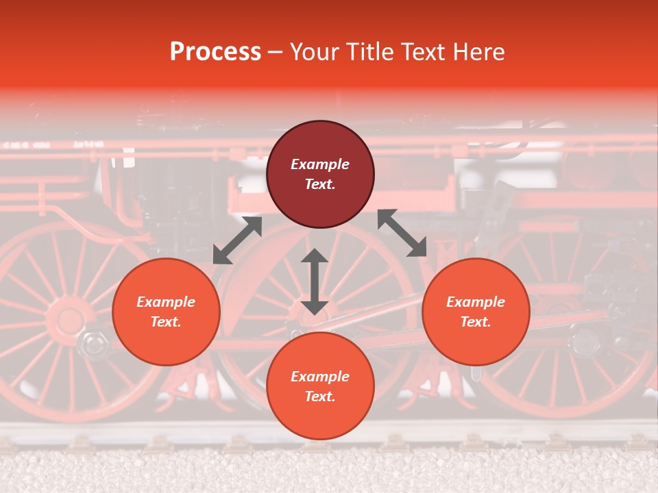 Model Shape Commuting PowerPoint Template
