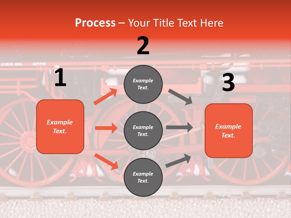 Model Shape Commuting PowerPoint Template