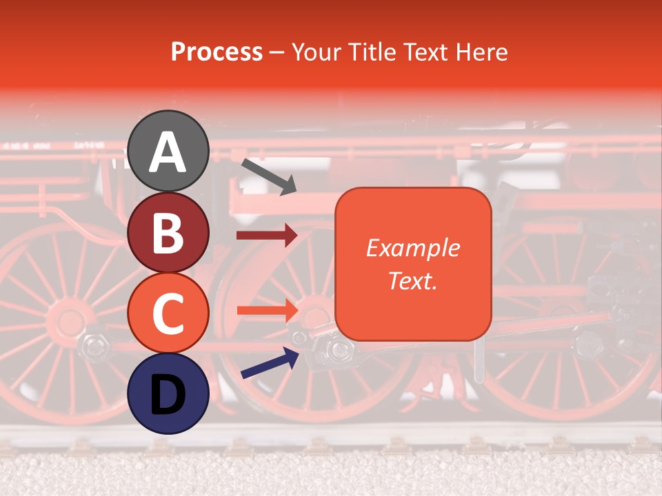 Model Shape Commuting PowerPoint Template