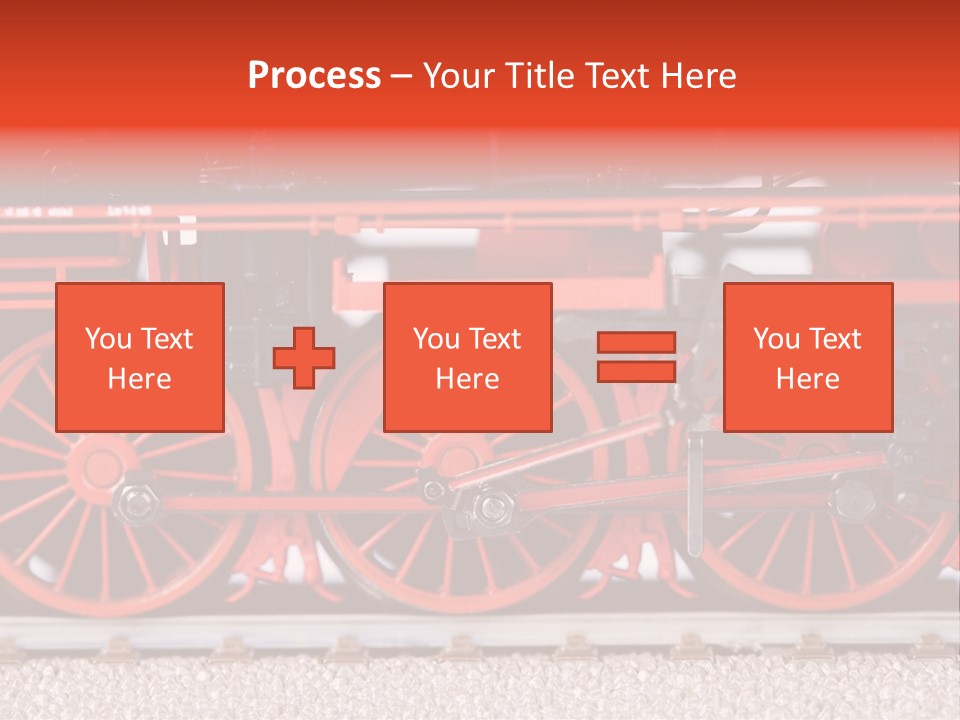Model Shape Commuting PowerPoint Template