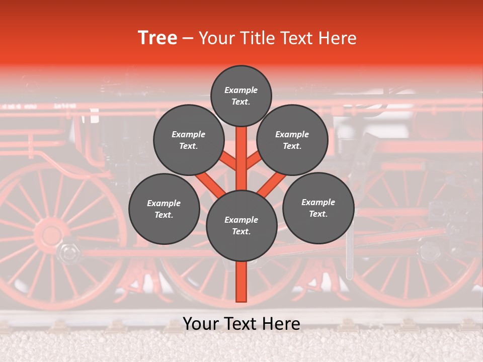 Model Shape Commuting PowerPoint Template