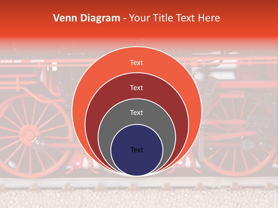 Model Shape Commuting PowerPoint Template