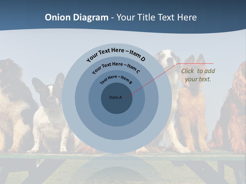 Sky Canine Dog PowerPoint Template