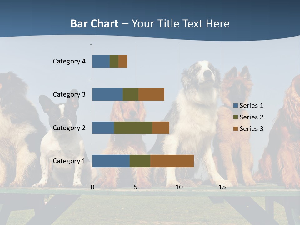 Sky Canine Dog PowerPoint Template