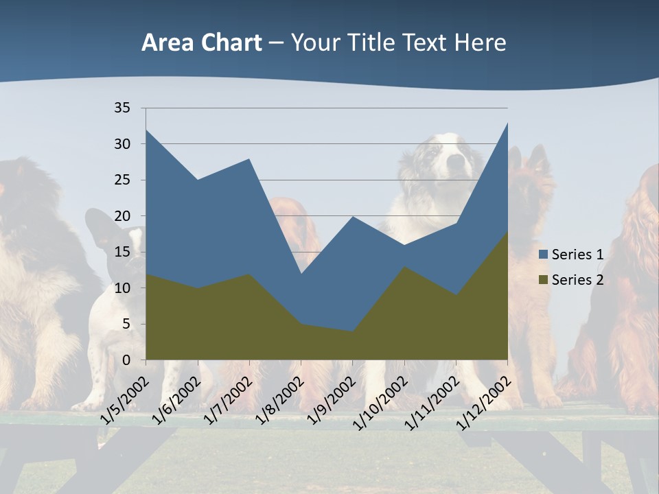 Sky Canine Dog PowerPoint Template