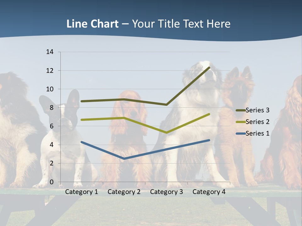 Sky Canine Dog PowerPoint Template