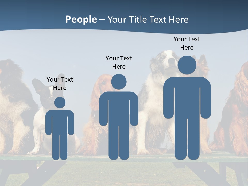 Sky Canine Dog PowerPoint Template