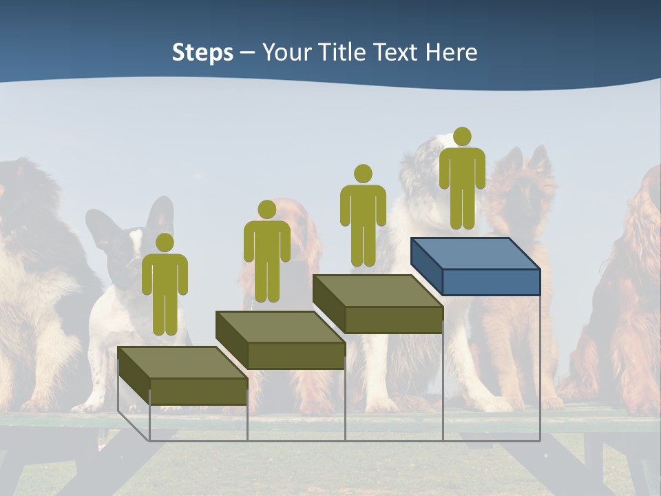 Sky Canine Dog PowerPoint Template