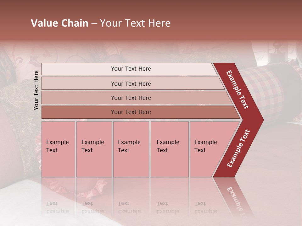 Fabric Hotel Bedding PowerPoint Template