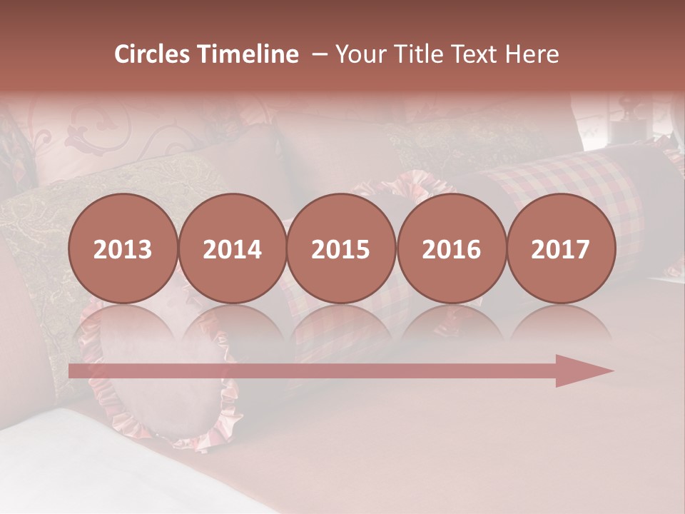 Fabric Hotel Bedding PowerPoint Template