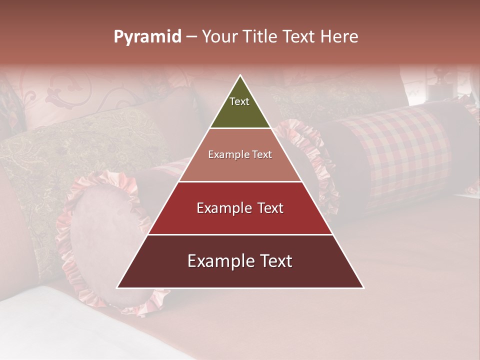 Fabric Hotel Bedding PowerPoint Template